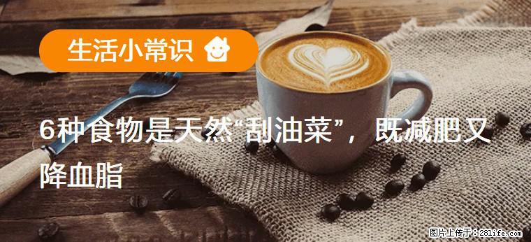 【生活小常识】6种食物是天然“刮油菜”，既减肥又降血脂 - 云浮生活资讯 - 云浮28生活网 yf.28life.net